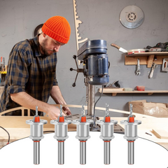 DrillBits - Premium Nauwkeurige Verstelbare Verzonken Boorbits Set