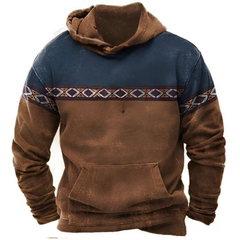 Icone™ WesternHoodie: Stijlvolle Vintage Losse Pasvorm Comfortabele Western Hoodie