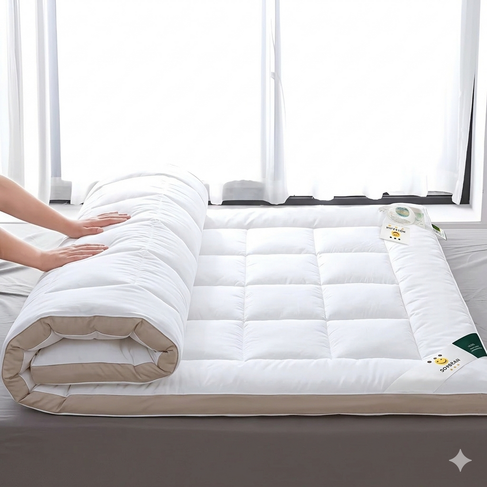 MattressTopper: Premium Hotel Kwaliteit Wasbare Matras Topper