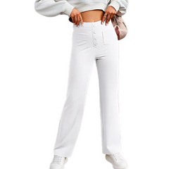 Icone™ FlexTrousers: Hoge Taille Hele Dag Comfort Flexibele Broek