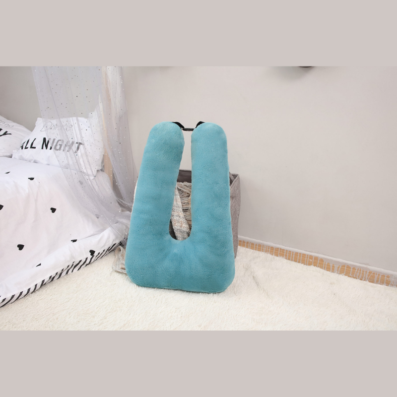 TravelPillow - Pluche U-Vormige Comfortabele Reis Neksteun Kussen