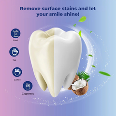 TeethStrip: Natuurlijke Kokosnoot Tanden Bleken En Verhelderen Strips