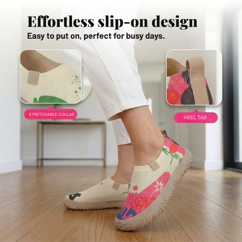 Happy™ SlipShoes: Modieuze Lichtgewicht Instap Schoenen Voor Vrouwen