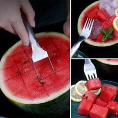 Globetrek° FruitCutter: 2 in 1 Multifunctionele Vork En Snijder