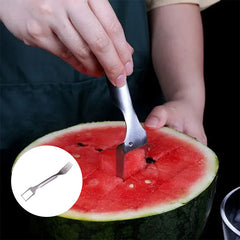 Globetrek° FruitCutter: 2 in 1 Multifunctionele Vork En Snijder