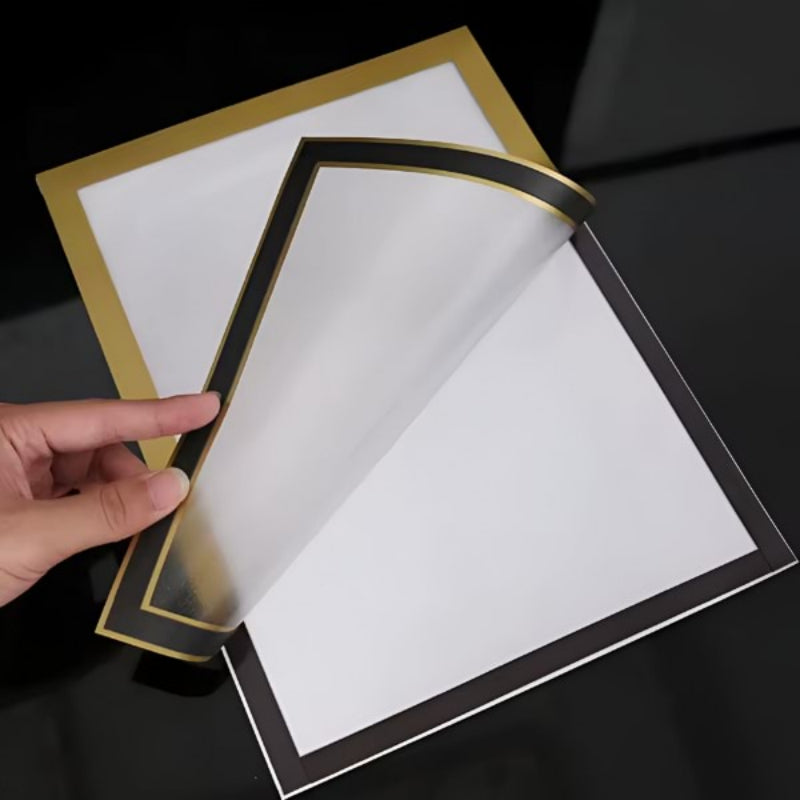 GlideHold® MagneticFrame 1+1 GRATIS: Stijlvolle Zelfklevende Foto Magnetische Lijst Set