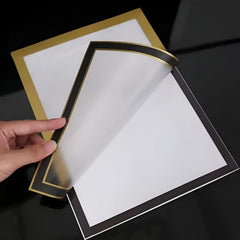 GlideHold® MagneticFrame 1+1 GRATIS: Stijlvolle Zelfklevende Foto Magnetische Lijst Set