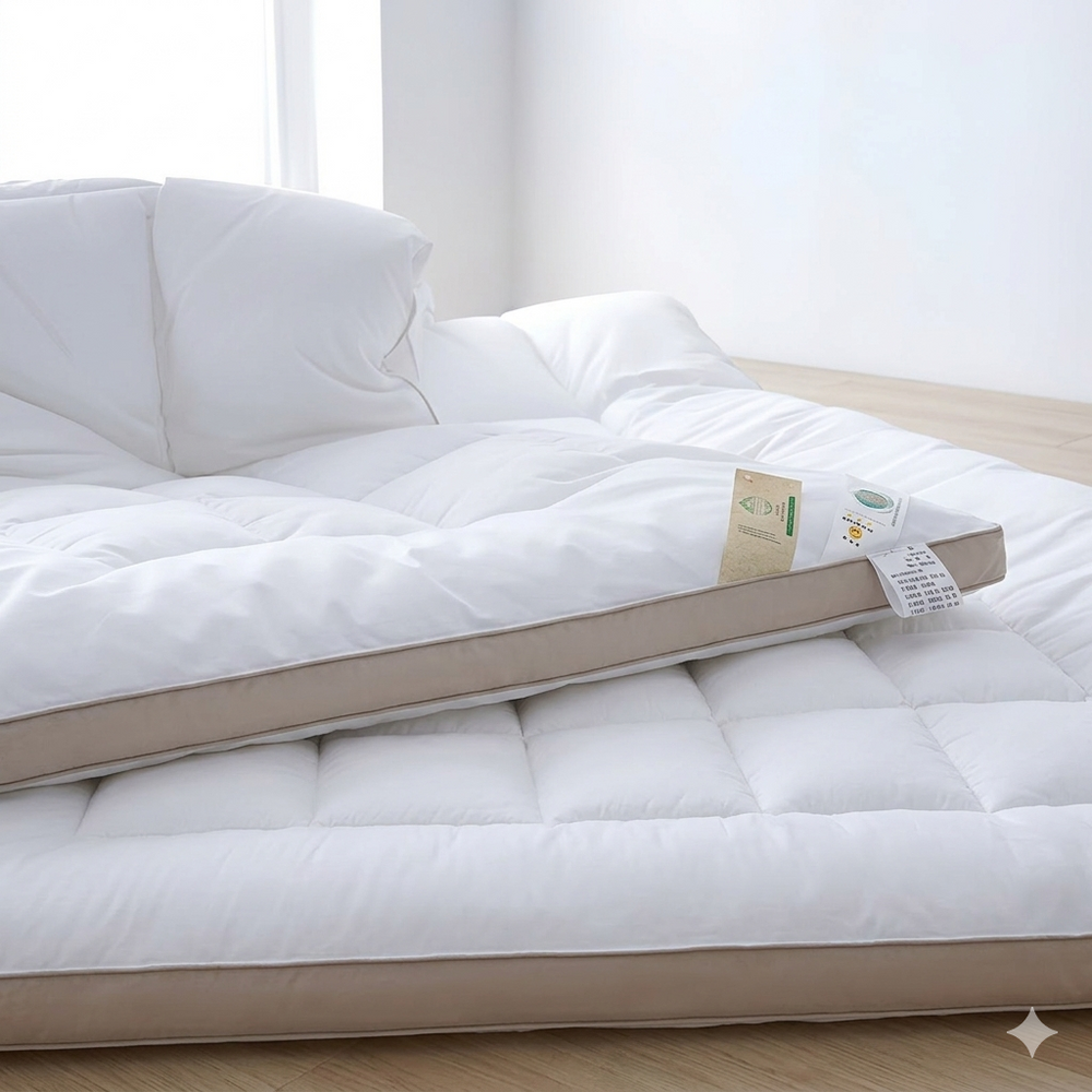 MattressTopper: Premium Hotel Kwaliteit Wasbare Matras Topper