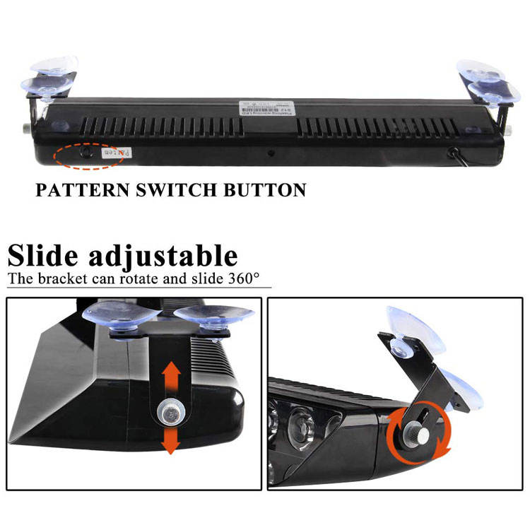 Ledsen™ FlashBar: Dashboardmontage Hoogzichtbare LED Stroboscoop Flitsbalk Licht