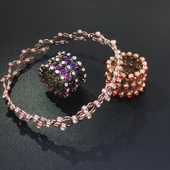 Jewelance™ FlexRing 1+1 GRATIS: Elegante Ontwerp Stijlvolle Flexibele Sieradenring Armband