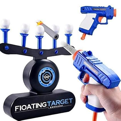 Kletshuts™ AirshotToy: Drijvend Bal Airshot Doel Schieten Speelgoed Spel Set