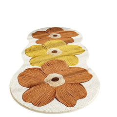 FloralRug - Luxe Zachte Stijlvolle Elegante Bloem Ontwerp Tapijt