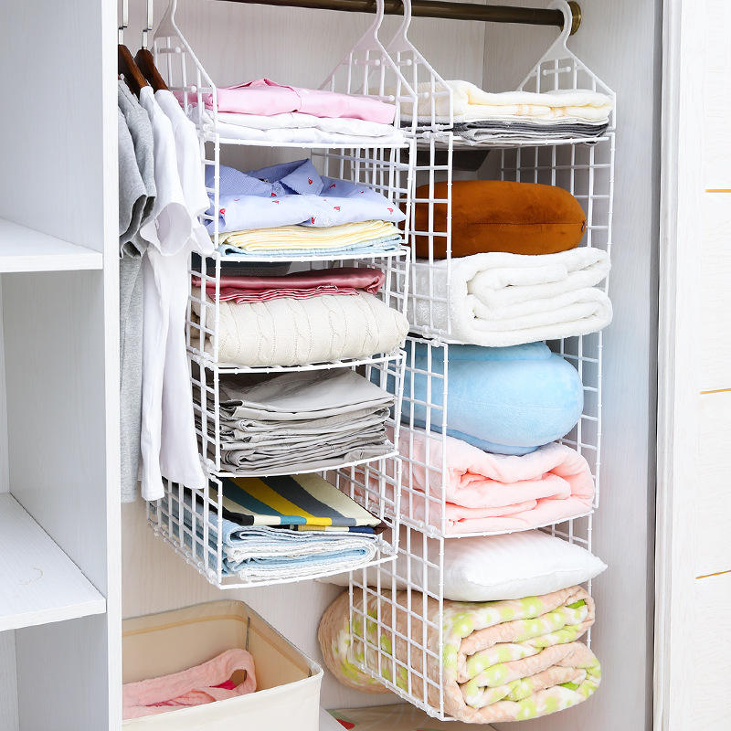 GlideHold® HangingOrganizer: Ruimtebesparende Multi Laags Verticale Hangopslag Organizer