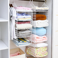 GlideHold® HangingOrganizer: Ruimtebesparende Multi Laags Verticale Hangopslag Organizer