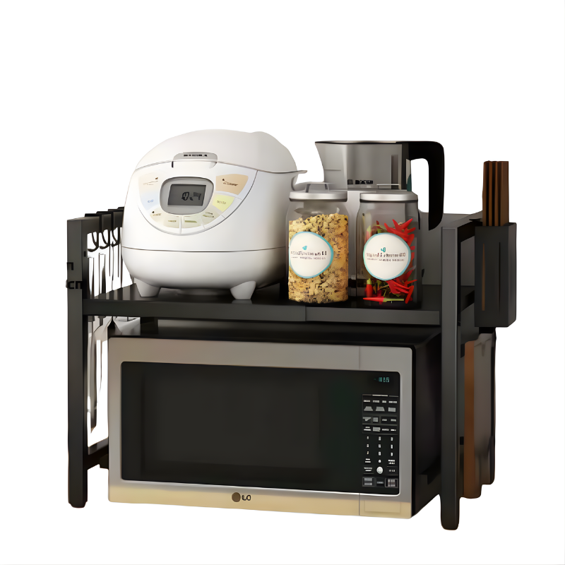 Globetrek° KitchenShelf: Multifunctionele Intrekbaar Keukenplank Opslag Voor Apparaten