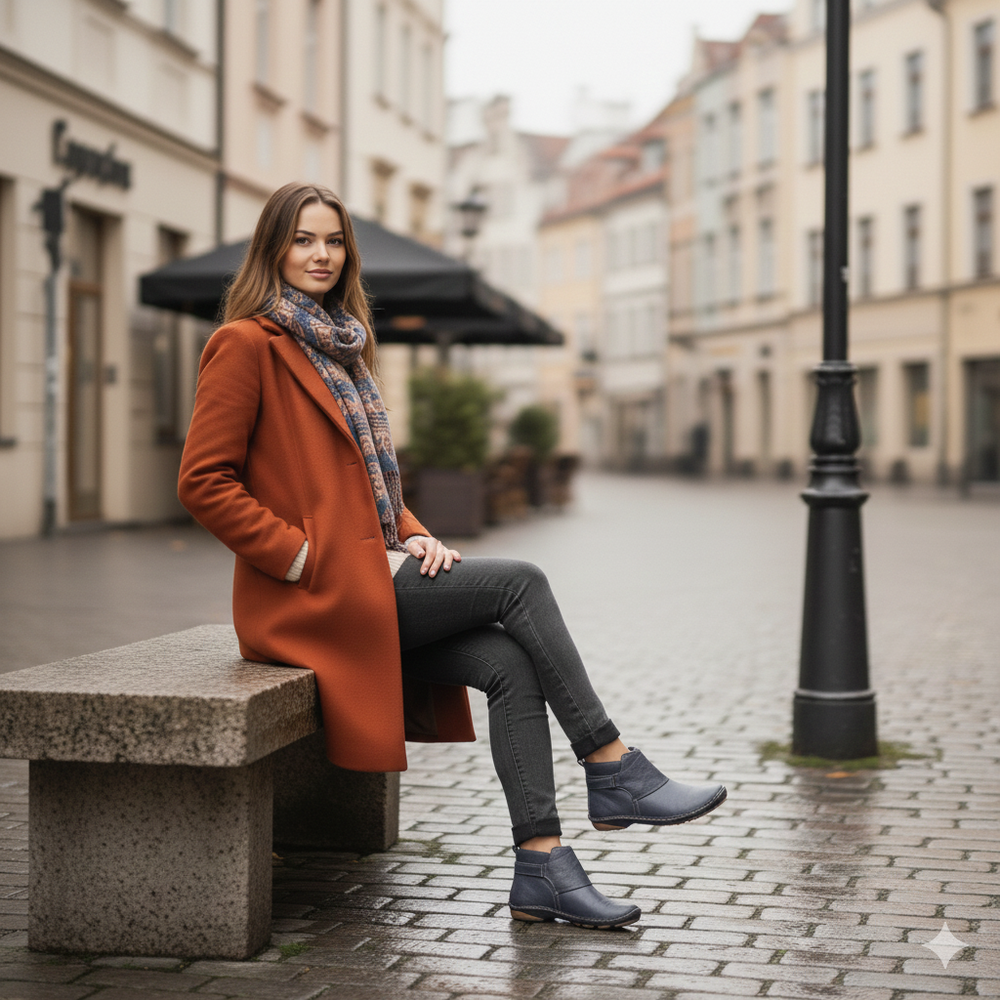 Icone™ ElegantBoots: Stijlvol Zacht En Flexibel Enkel Elegante Laarzen