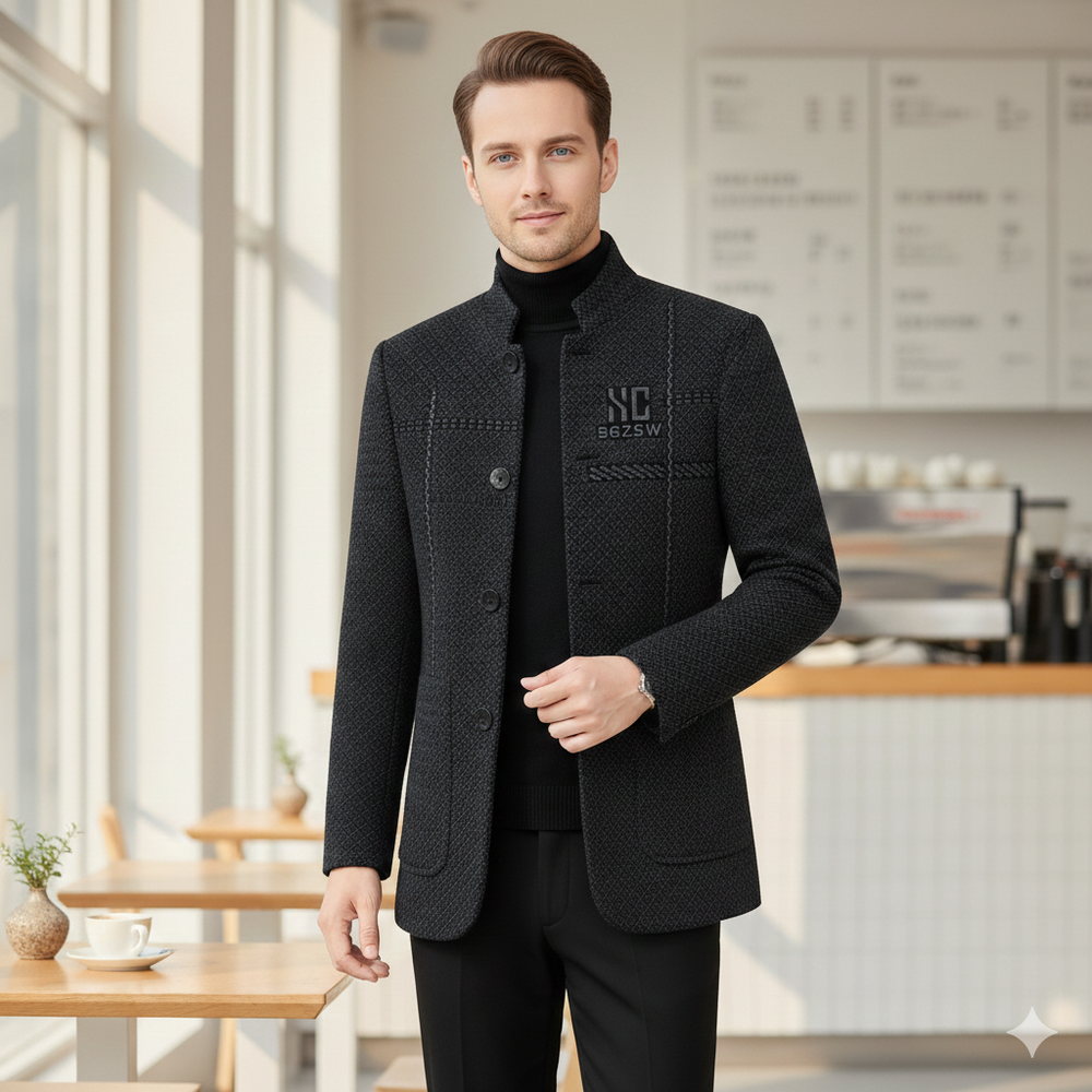 Icone™ CasualCoat: Moderne Lichtgewicht Veelzijdige Casual Herenjas