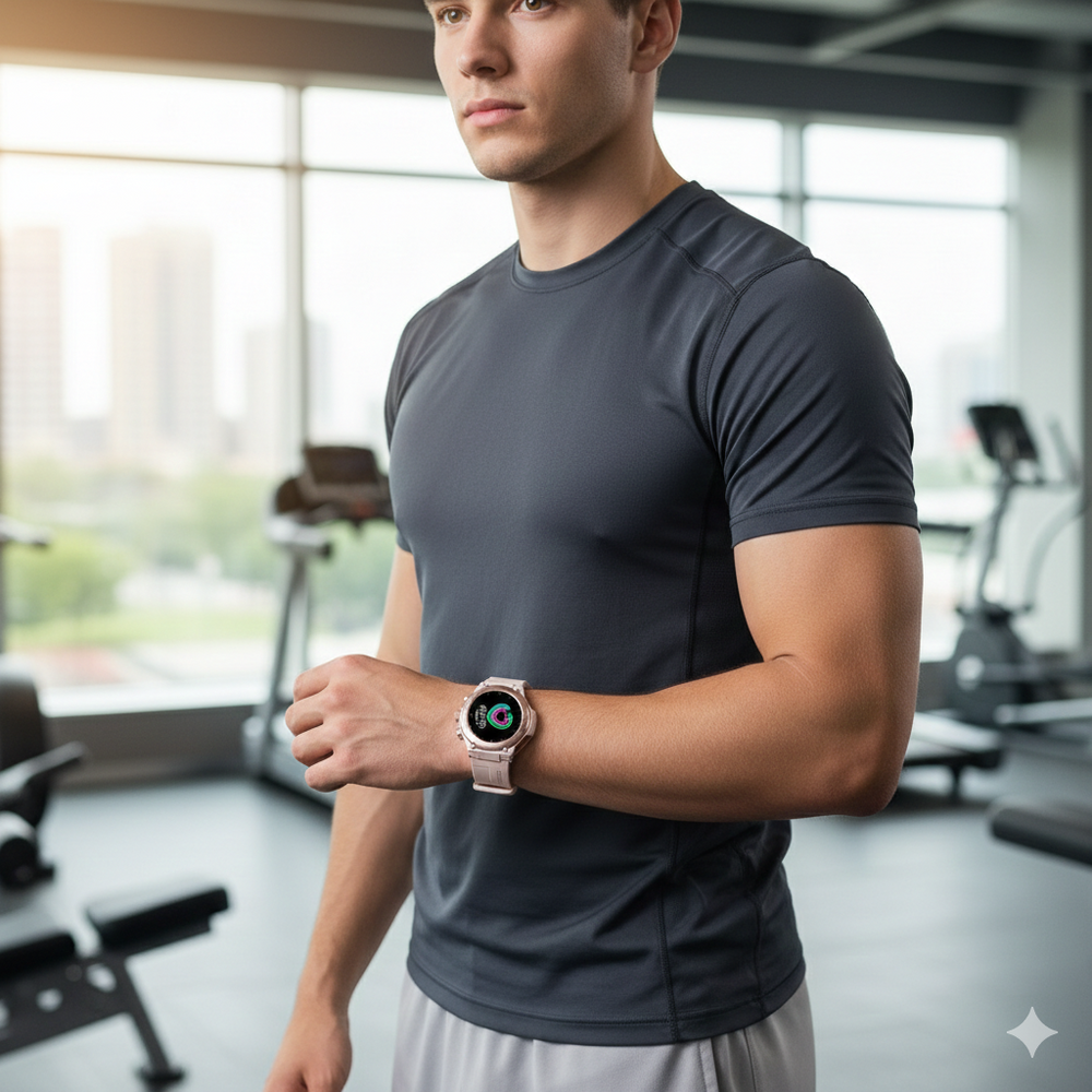 PowerWatch - Stijlvolle Ultra-Slanke Multifunctionele Bluetooth Slimme Kracht Horloge