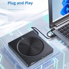 QuickDisc – Draagbare Plug And Play DVD Snelle Schijf Lezer Schrijver