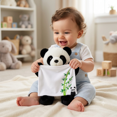 Kletshuts™ PandaToy - Interactief Panda Verstoppertje Knuffel