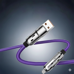 Globetrek° UniversalCable 1+1 GRATIS: Universeel Smart Meerdere Oplaadkabel