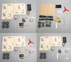 Kletshuts™ CreativeBuilder: DIY Creatieve Bouwer Engineering En Mechanisch Leer Pakket
