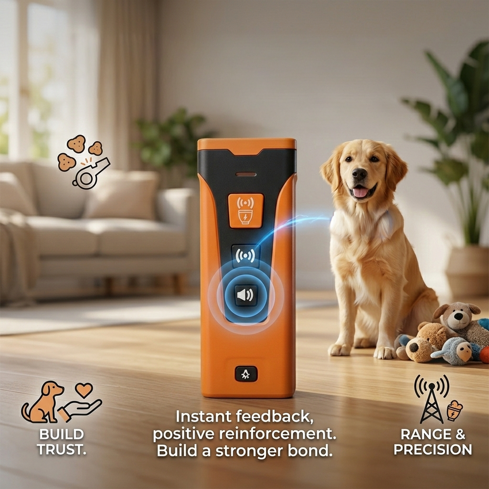 DogFri™ PetTrainer: Langdurig Ultrasoon Handheld Huisdier Trainer Apparaat