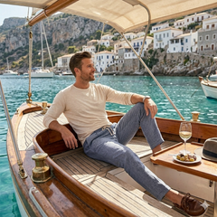 Icone™ SummerTrousers: Heren Trekkoord Taille Zomerbroeken