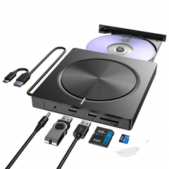 QuickDisc – Draagbare Plug And Play DVD Snelle Schijf Lezer Schrijver