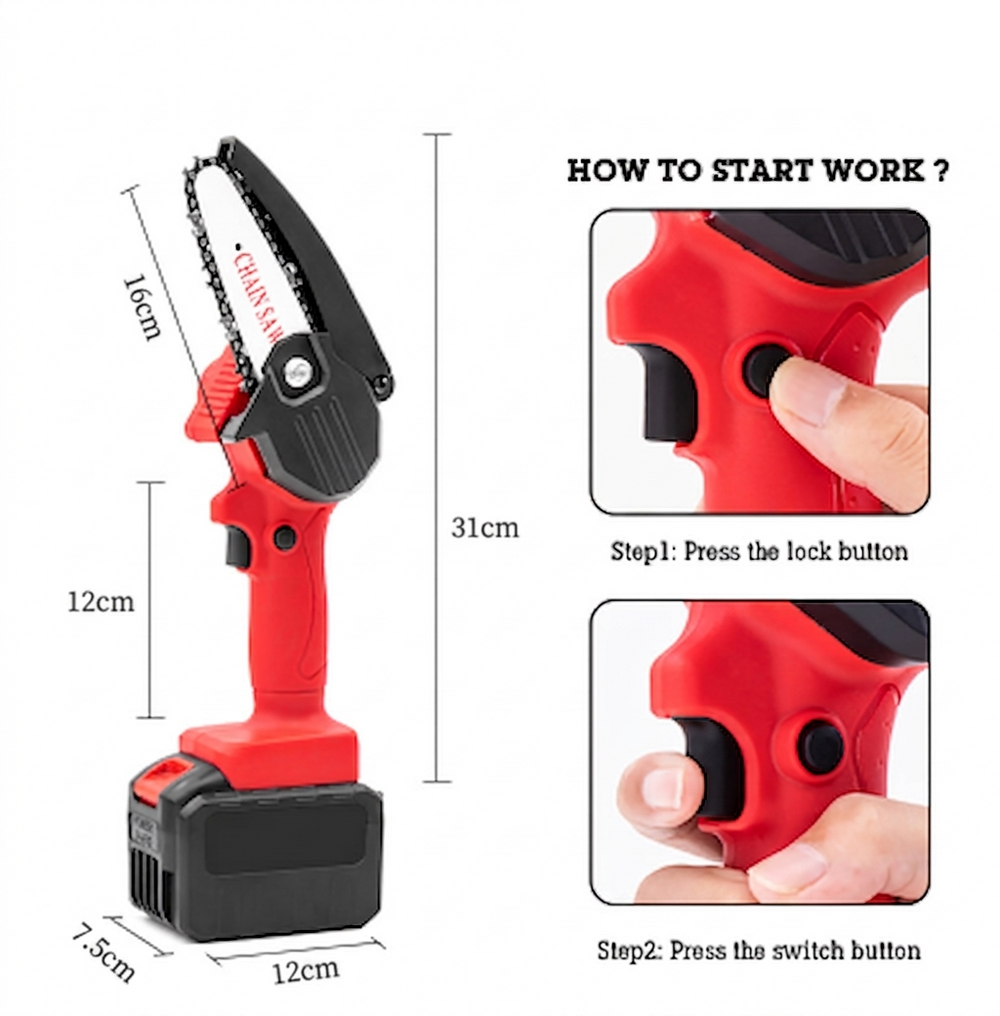 PortableChainsaw™ - Mini Multifunctionele Handheld Draagbare Zaag