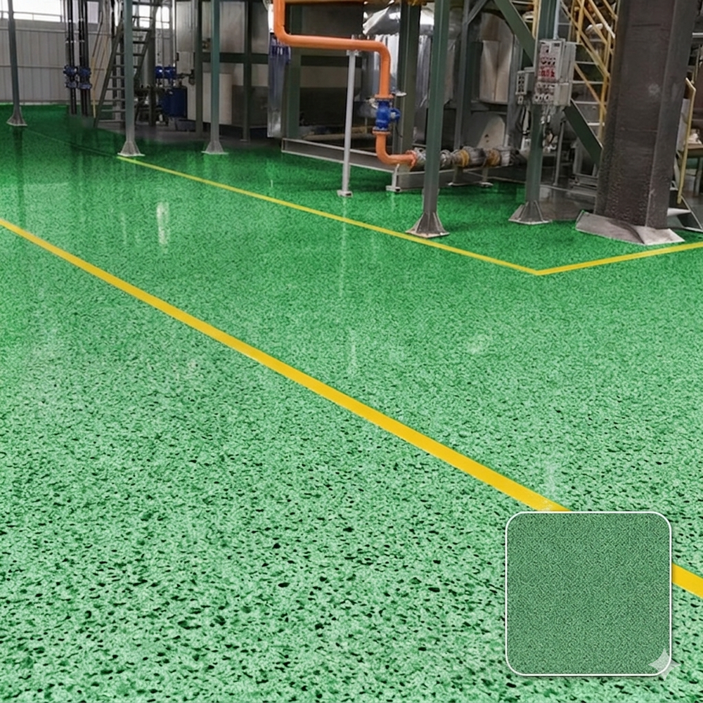 FloorCoating: Elegante Glanzende Afwerking Vloer Marmerlook Epoxy Coating