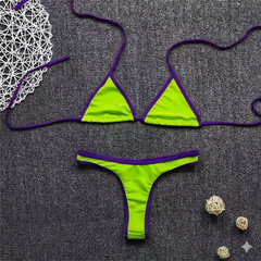 Icone™ TriangleBikini 1+1 GRATIS: Heet Zomer Driehoek Contrast Kleur Bikini