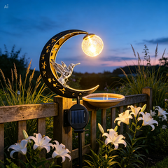 Ledsen™ SolarBird: Zonne-Energie Aangedreven Halve Maan Vogel Zonne Lamp