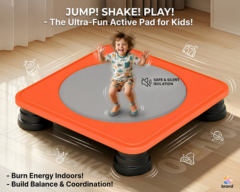 Kletshuts™ MiniTrampoline: Sensorisch Rebounder Bord Mini Trampoline