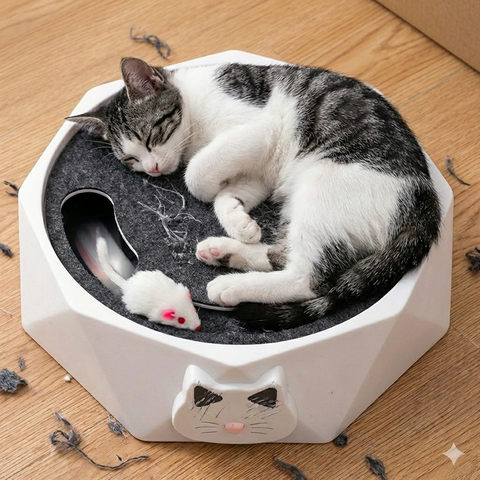 Catfri® MouseHunting - Interactief Krabbend Muis Jagend Speelgoed Voor Katten