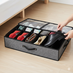 Globetrek° FootwearOrganizer: Ruimte Maximalisator Stof Bescherming Rits Schoeisel Organisator