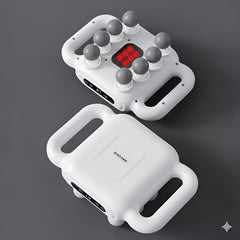 MuscleMassager: Multi Hoofd Percussie Diepe Weefsel Spier Massageapparaat