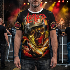 Icone™ SlayerShirt: Ultieme Comfort Moderne Pasvorm Dagelijks Slayer Shirt