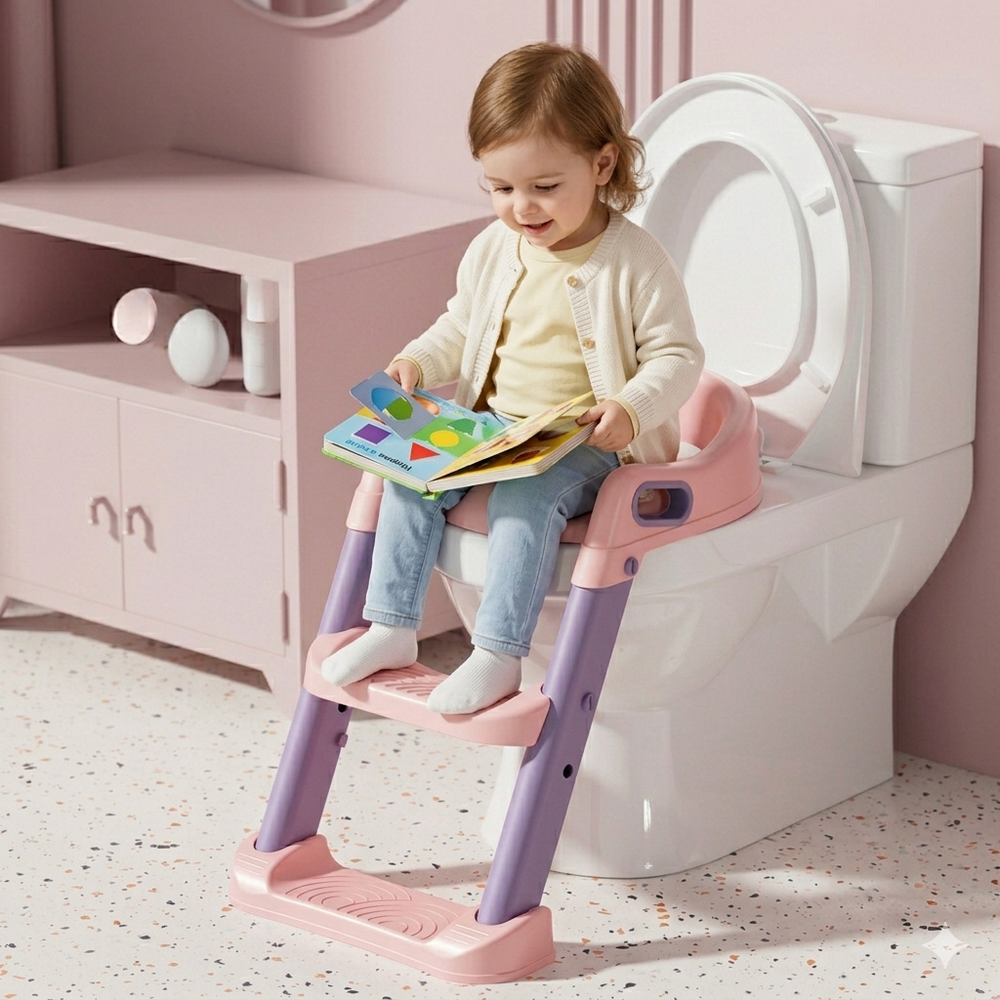 Kletshuts™ ToiletSeat: Kindveilig En Zeker Potty Trainen Opvouwbare Toiletzitting