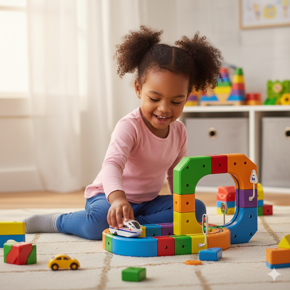 Kletshuts™ TrackBuilder: Bouw Je Eigen Racebaan Bouwer Voor Kinderen
