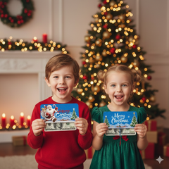 FestiveEnvelope 1+2 GRATIS: Creatief Duurzaam Feestelijk Envelop