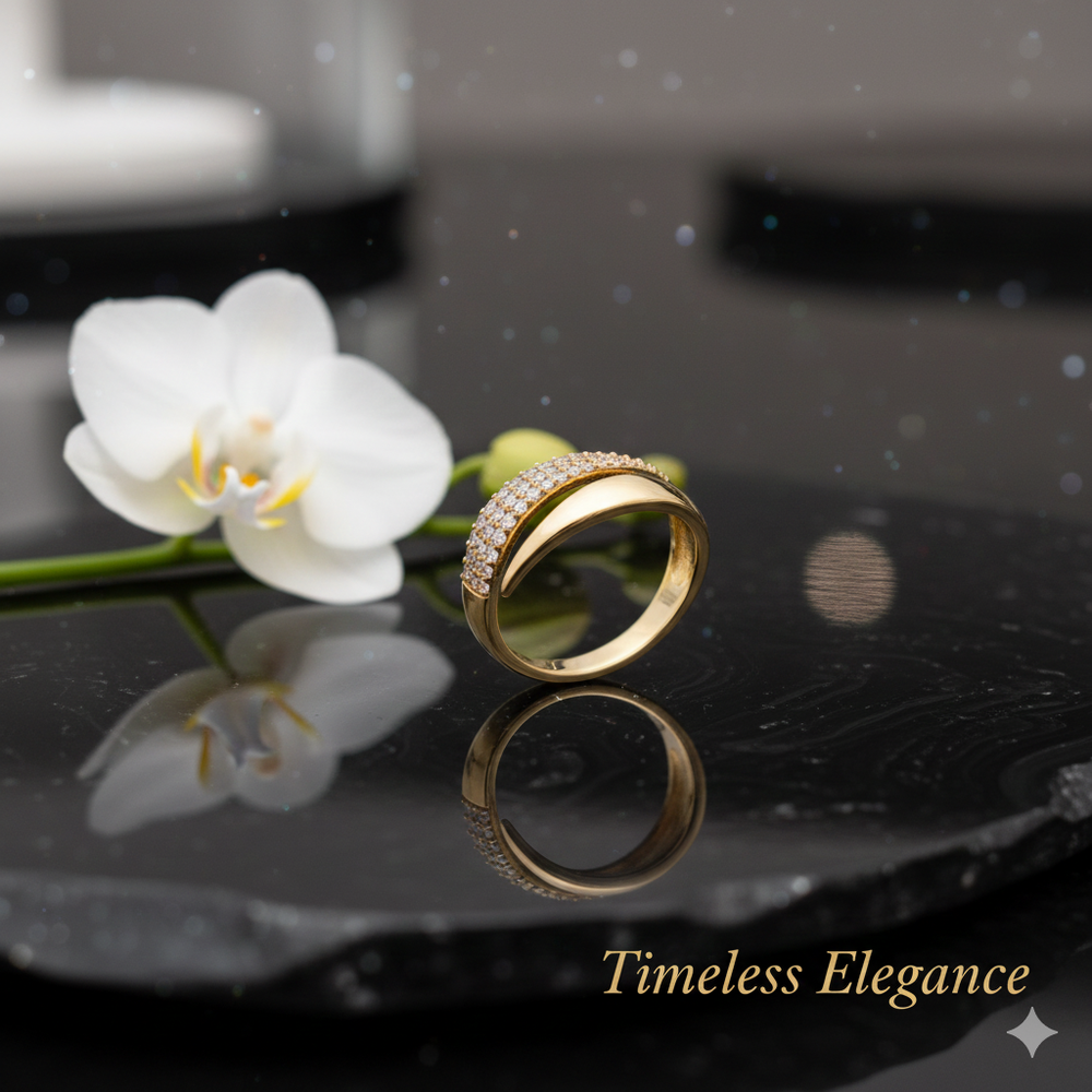 Jewelance™ AdjustableRing 1+1 GRATIS – Elegant Dames Mode Sprankelend Strass Verstelbaar Ring
