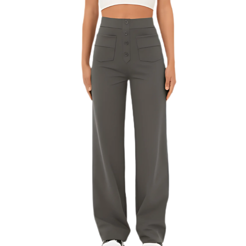 Icone™ FlexTrousers: Hoge Taille Hele Dag Comfort Flexibele Broek