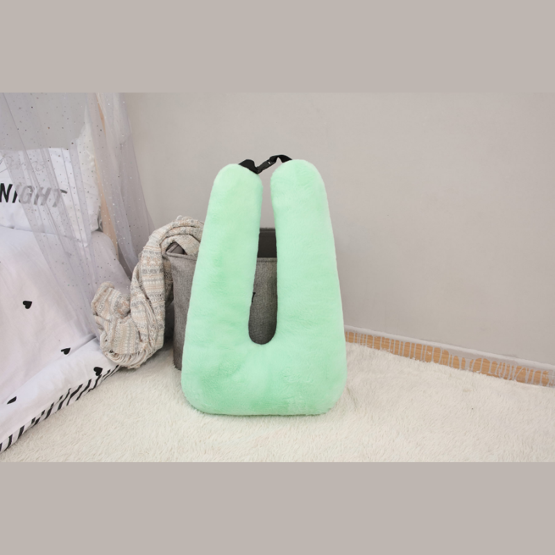 TravelPillow - Pluche U-Vormige Comfortabele Reis Neksteun Kussen