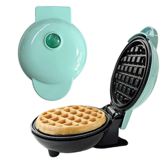 Globetrek° WaffleMaker: Snelle En Gemakkelijke Ontbijt Mini Wafel Maker Machine