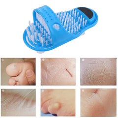 FootBrush™ 1+1 GRATIS: Exfoliërende Badslippers Voetzuigborstel