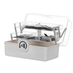 Globetrek° SmartStorage - Multifunctionele Drie-Laags Transparante Slimme Opberg Organizer