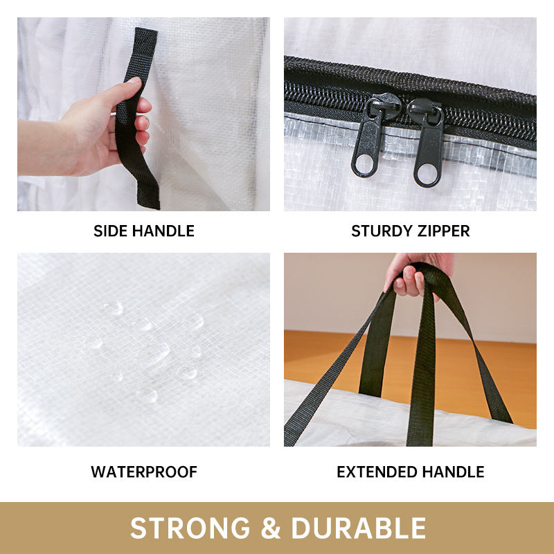 Icone™ MultiBag: Multi-functionele Plastic Opbergzak met Grote Capaciteit