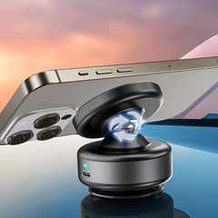 Holder360° SmartMount: Universele Vacuüm Magnetische Draaiende Auto Telefoon Slimme Montage