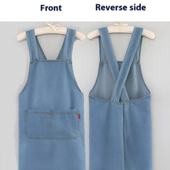 Icone™ DenimApron: Stijlvol Comfortabel Cross-Back Denim Schort